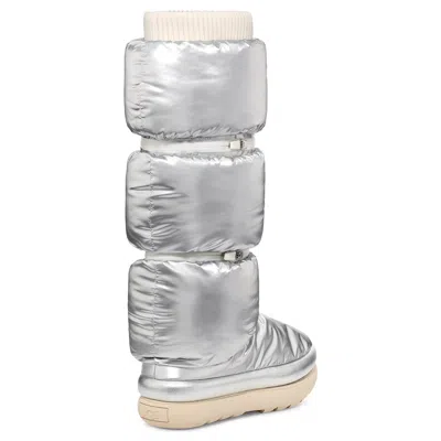 Ugg (wmns)  Classic Maxi Ultra Tall Boot 'metallic Silver' In White