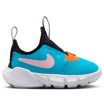 Nike (td)  Flex Runner 2 'blue Total Orange' In Multi