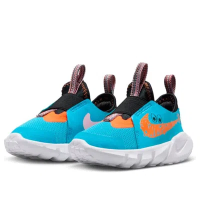 Nike (td)  Flex Runner 2 'blue Total Orange' In Multi