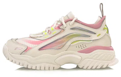 Li-ning (wmns)  Aurora Windwalker X Gilr Bad Five 'white Pink' In Neutral