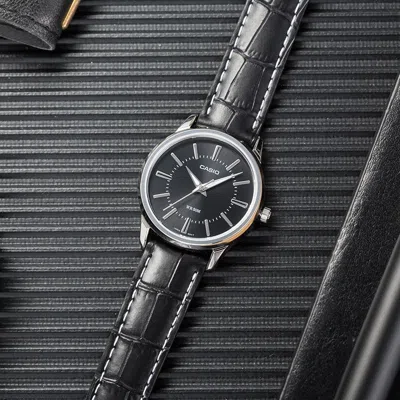 Casio Quartz Waterproof Black Analog
