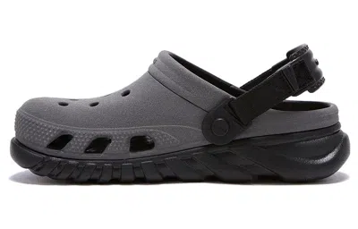 Crocs Duet Max Reflective Clog 'grey Black' In Multi