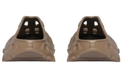 Balenciaga Hd Cut-out Mules In Brown