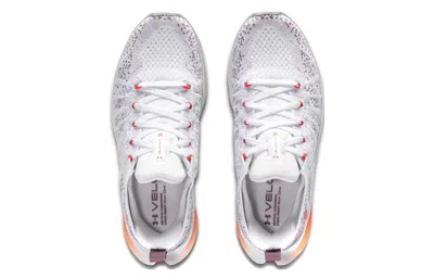 Under Armour (wmns)  Flow Velociti 3 'white Venom Red' In Multi
