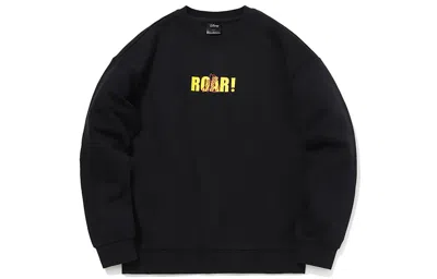 Li-ning X Disney Crossover Round Neck Pullover 'black Yellow'