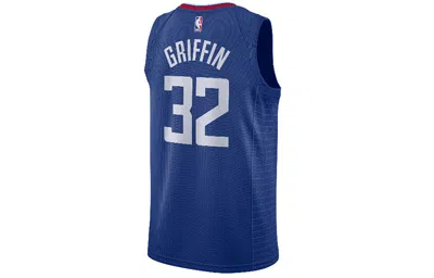 Nike Nba Jersey Basketball Jersey/vest Sw Fan Edition Los Angeles Clippers Griffin Blue