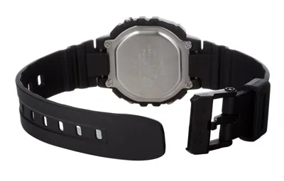 Casio Waterproof Quartz Black Strap Black Digital