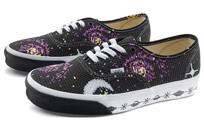 Vans X Clottee Authentic 'pixelated Universe Black'
