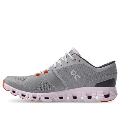 On Running Cloud X Running Shoe In Gray