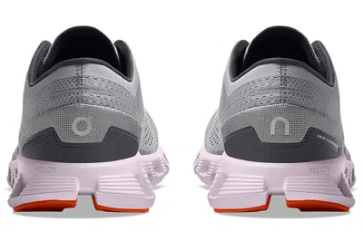 On Running Cloud X Running Shoe In Gray