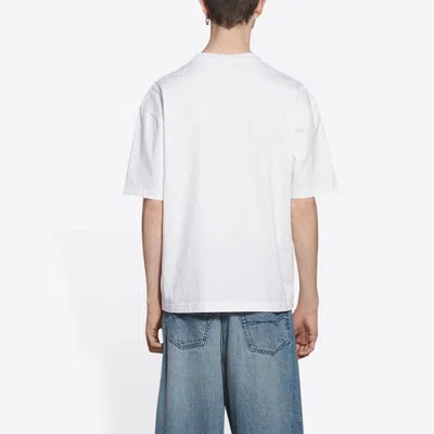 Balenciaga Graphic-print Short-sleeve T-shirt In White