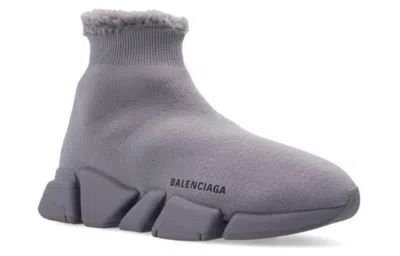 Balenciaga (wmns)  Speed 2.0 Sneakers 'grey Recycled Knit' In Gray
