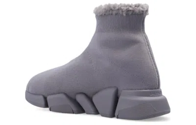Balenciaga (wmns)  Speed 2.0 Sneakers 'grey Recycled Knit' In Gray