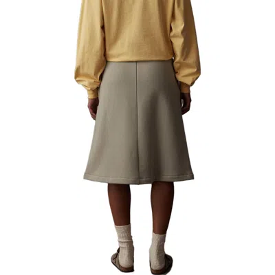 Essentials (wmns) Fear Of God  Ss23 Midi Skirt 'seal' In Gray