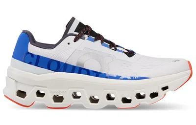 On Running (wmns)  Cloudmonster 'frost Cobalt' In White