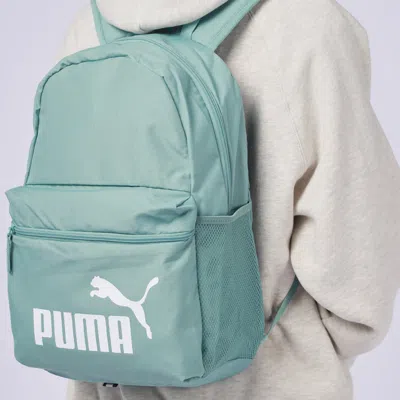 Puma Phase Backpack 'teal' In Blue