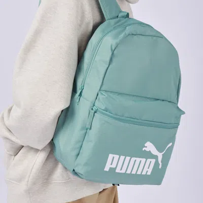 Puma Phase Backpack 'teal' In Blue