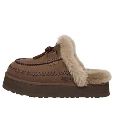 Ugg Disquette Alpine Slippers In Brown