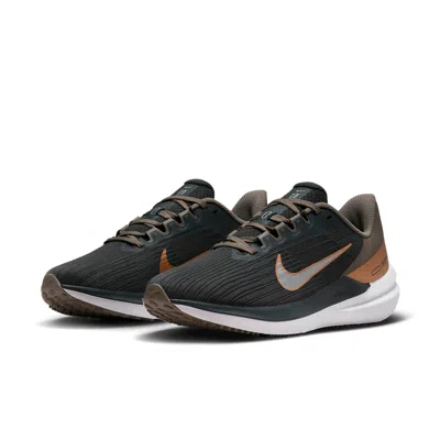 Nike (wmns)  Air Zoom Winflo 9 'grey Metallic Copper' In Black