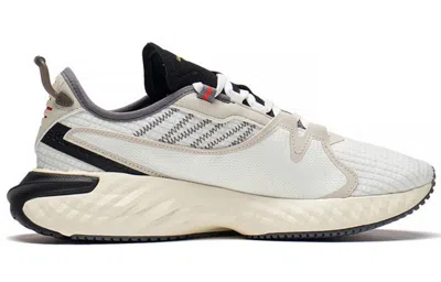 Li-ning Shield Lifestyle Comfort Shoes 'white Blue Beige' In Neutral