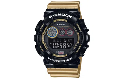 Casio G-shock Digital 'black Gold' In Brown