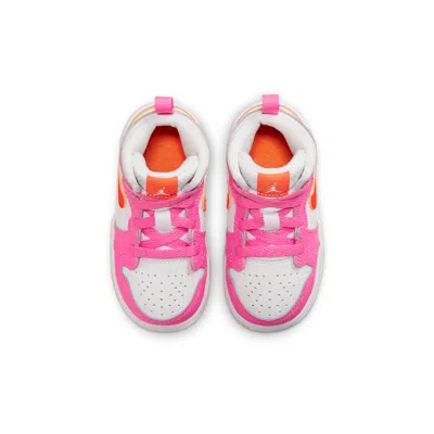 Air Jordan (td)  1 Mid 'pinksicle Orange'