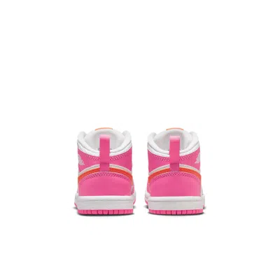 Air Jordan (td)  1 Mid 'pinksicle Orange'