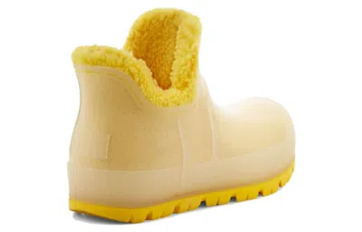 Ugg (wmns)  Raincloud Clear Boot 'canary' In Yellow