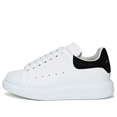 Alexander Mcqueen Crystal-embellished Leather Exaggerated-sole Sneakers In White