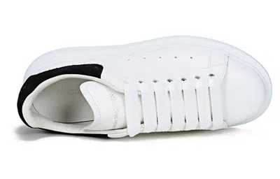 Alexander Mcqueen Crystal-embellished Leather Exaggerated-sole Sneakers In White