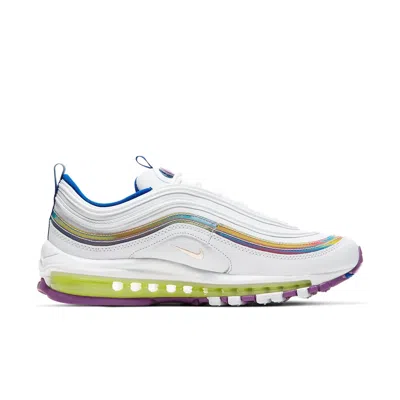 Nike (wmns)  Air Max 97 Se 'white Iridescent Stripes' In Animal Print