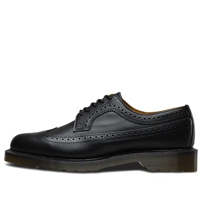 Dr. Martens Herren Vintage 3989 Quilon Leder Brogues Schuhe In Schwarz