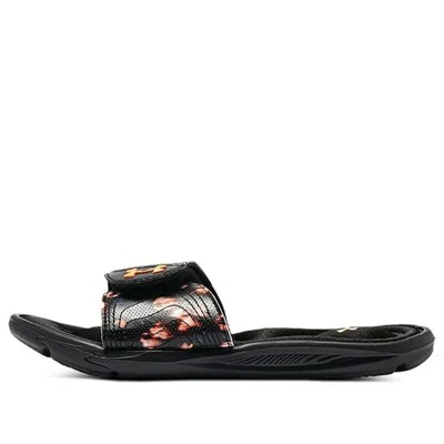 Under Armour (wmns)  Ignite 6 Graphic Strap Slide 'black Afterglow'