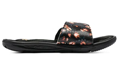 Under Armour (wmns)  Ignite 6 Graphic Strap Slide 'black Afterglow'