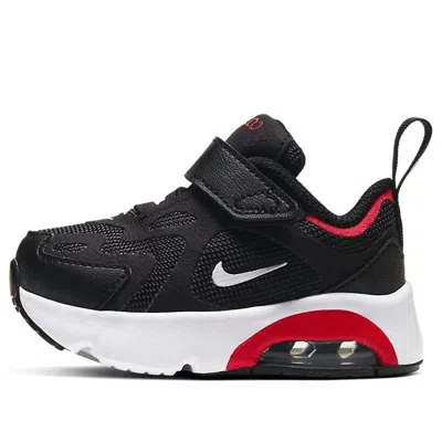 Nike (td)  Air Max 200 'university Red' In Black