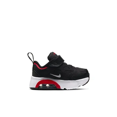 Nike (td)  Air Max 200 'university Red' In Black