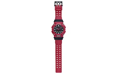 Casio G-shock Analog-digital 'red' In Black