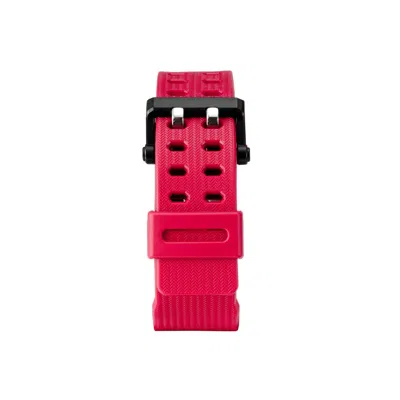 Casio G-shock Analog-digital 'red' In Black