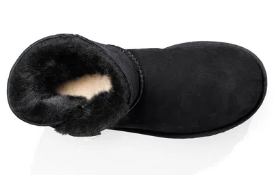 Ugg (wmns)  Mini Bailey Button Bling Fleece Lined 'black White'
