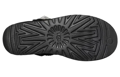 Ugg (wmns)  Mini Bailey Button Bling Fleece Lined 'black White'