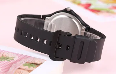 Casio Waterproof Sports Unisex Black Analog