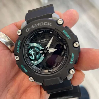 Casio G-shock Analog-digital 'black' In Blue