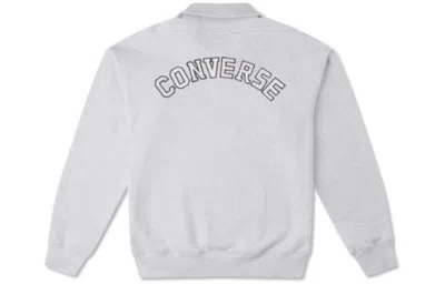 Converse Essentials Sweatshirt 'grey' In Gray