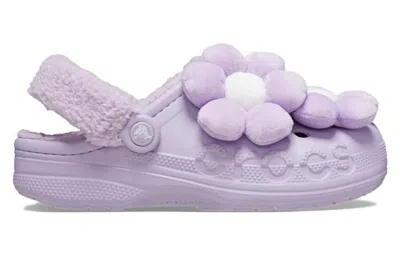 Crocs Baya Lined Fuzz Strap Singles Day Sabots Unisex Multi 46