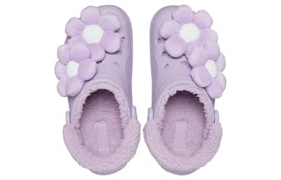 Crocs Baya Lined Fuzz Strap Singles Day Sabots Unisex Multi 46