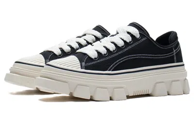 Li-ning Cf Classic Canvas Low 'black White'