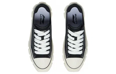 Li-ning Cf Classic Canvas Low 'black White'