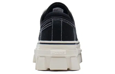 Li-ning Cf Classic Canvas Low 'black White'