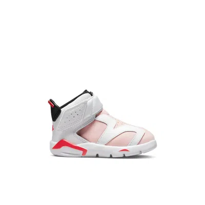 Air Jordan (td)  6 Retro Little Flex Pink/red/white