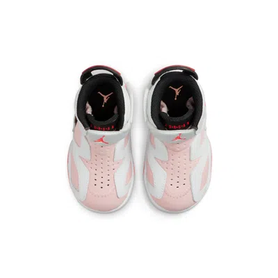 Air Jordan (td)  6 Retro Little Flex Pink/red/white